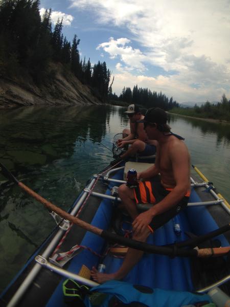 Rafting in the Rain