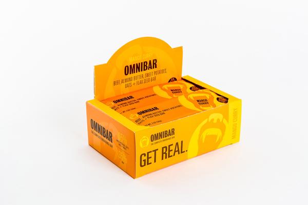 Omnibar Mango Curry 12 Pack